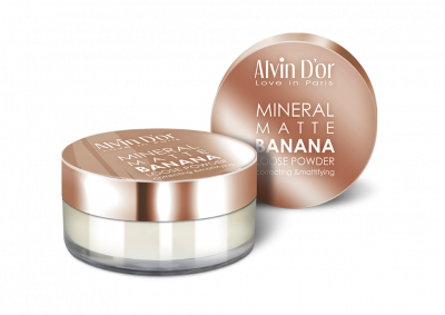 Пудра рассыпчатая Mineral Banana Matte